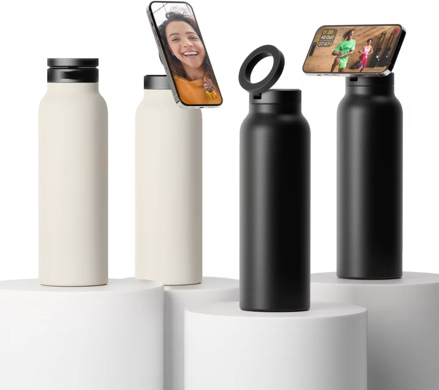 Cross-border 24oz creative sports magnetic mobile phone holder