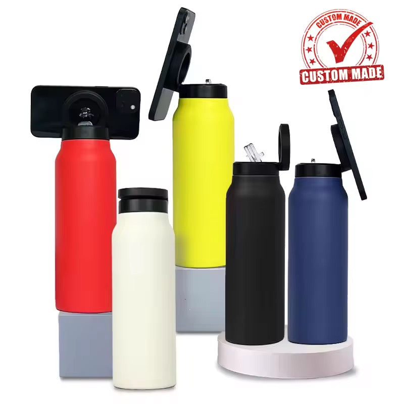 Cross-border 24oz creative sports magnetic mobile phone holder