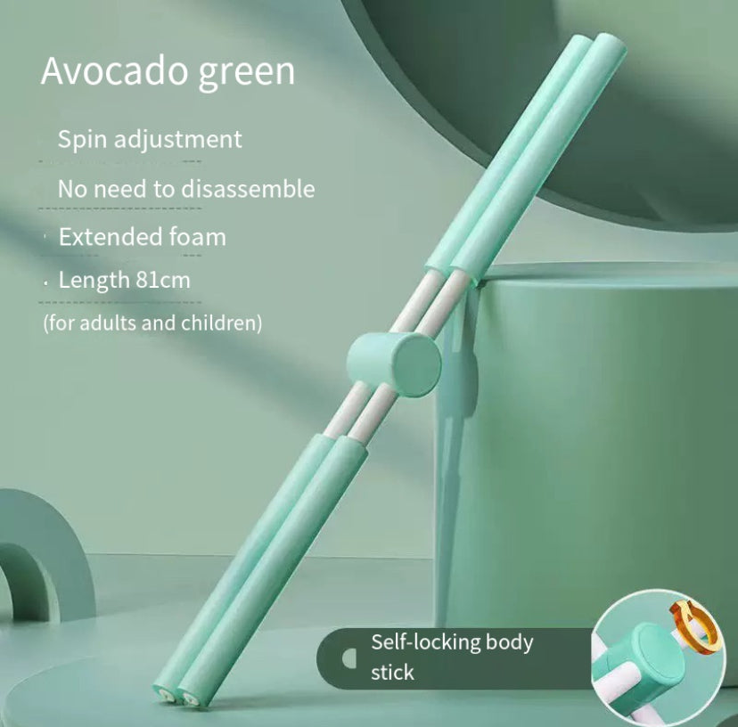 Yoga stick back-opening body shaping tool, standing posture hunchback correction cross, children's shoulder and back training device for beautiful shoulders and back